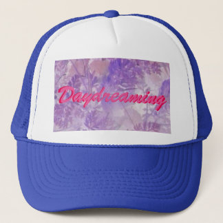 Violet Floral Daydreaming Truckerkappe