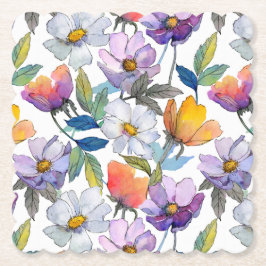 Violet Flower Coaster Untersetzer