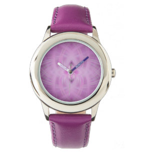VIOLET - Fraktal Art - Armbanduhr