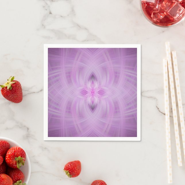 VIOLET - Fraktal Art - Serviette (Beispiel)