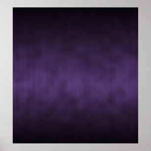 Violet Gothic Ombre Kunst Poster