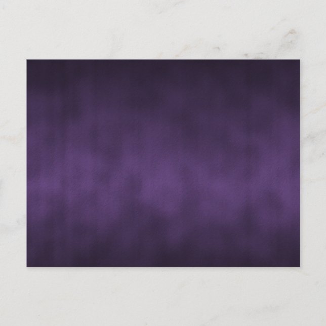Violet Gothic Ombre Kunst Postkarte (Vorderseite)