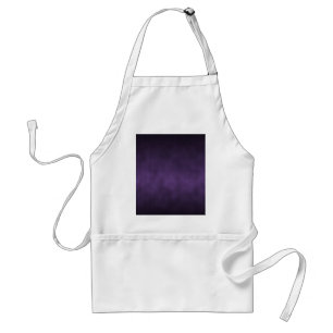 Violet Gothic Ombre Kunst Schürze