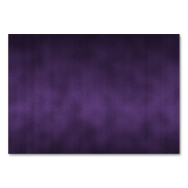 Violet Gothic Ombre Kunst Tischnummer (Rückseite)