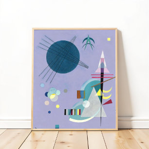 Violet - grün, Kandinsky — 1926 Poster