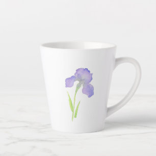Violet Iris Milchtasse