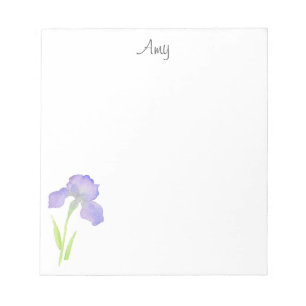 Violet Iris Notizblock
