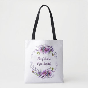 Violet Lavender Lila Floral Future Frau Bridal  