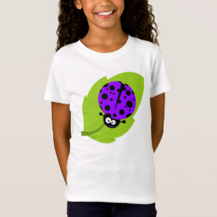 Violet Lila Ladybug T-Shirt
