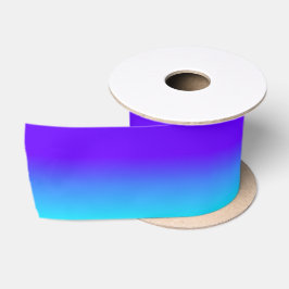 Violet Lila und hell Aqua Ombre Satinband