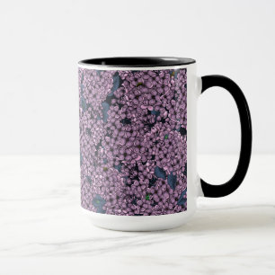 Violet Lilac Garden Tasse