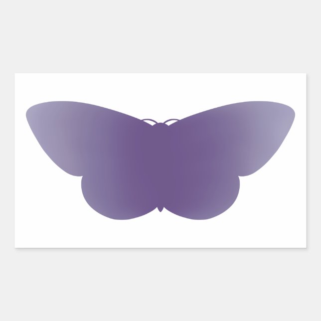 Violet Moth Gradient Sticker (Vorderseite)