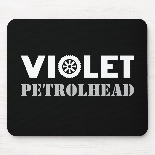 Violet Petrolhead Mousepad (Vorne)