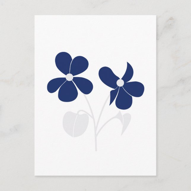 Violet Postkarte (Vorderseite)