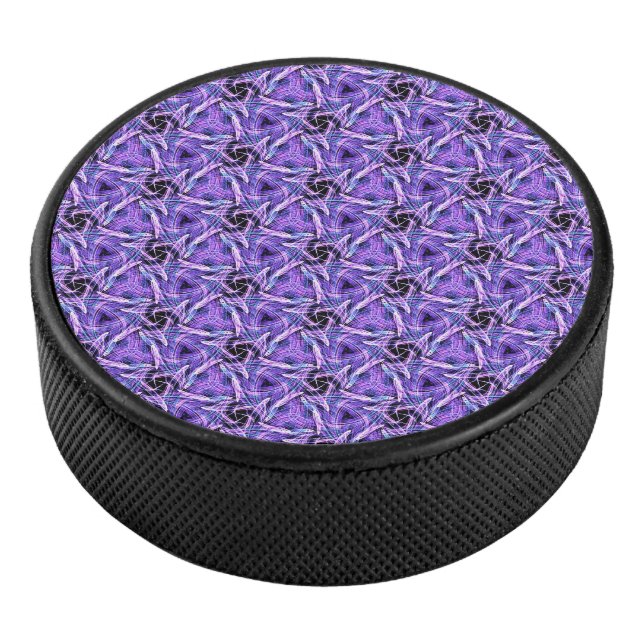 Violet Pulse Eishockey Puck (3/4)