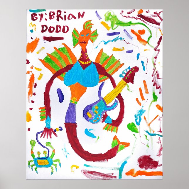 Violet Razorfin Poster (Vorne)