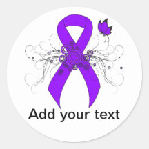 Violet Ribbon Butterfly, Hodgkin-Lymphom