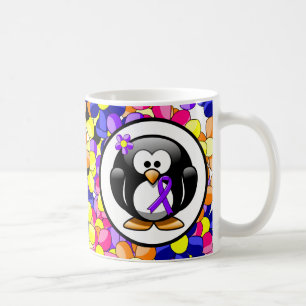 Violet Ribbon Penguin, Hodgkin-Lymphom Kaffeetasse