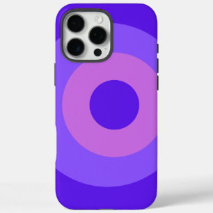Violet Round Apple iPhone 16 Pro Max Fall Hülle
