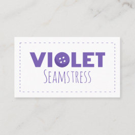 Violet Seamstress Visitenkarte
