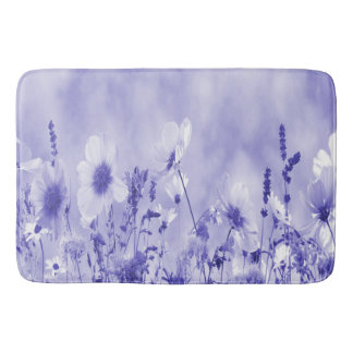 Violet Shaded Wild Blume Badematte