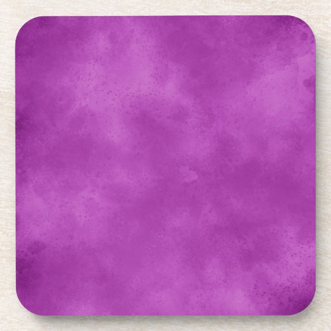 Violet Sky Plastic Getränkeuntersetzer (Vorderseite)