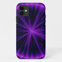 Violet Star Light Graphic Art
