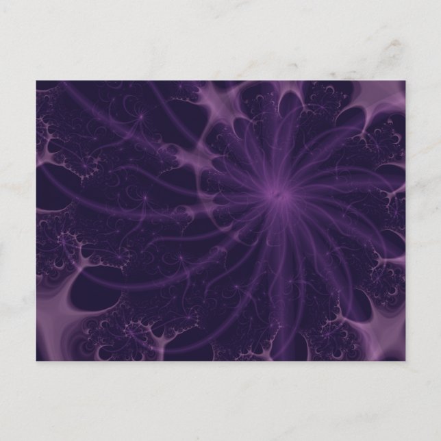 Violet Storm Postkarte (Vorderseite)