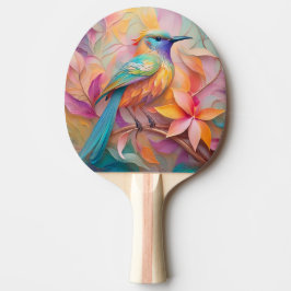 Violet Throated Songbird Fantasy Bird Tischtennis Schläger