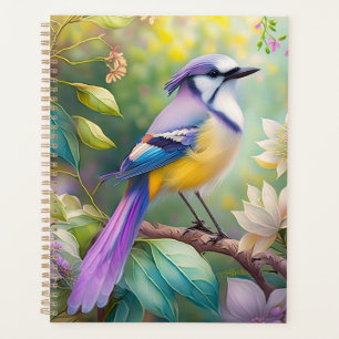 Violet Tufted Jay Fantasy Bird Planer