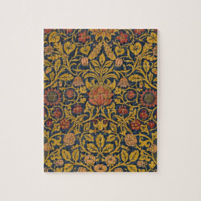 Violet und Columbine von William Morris Puzzle (Vertikal)