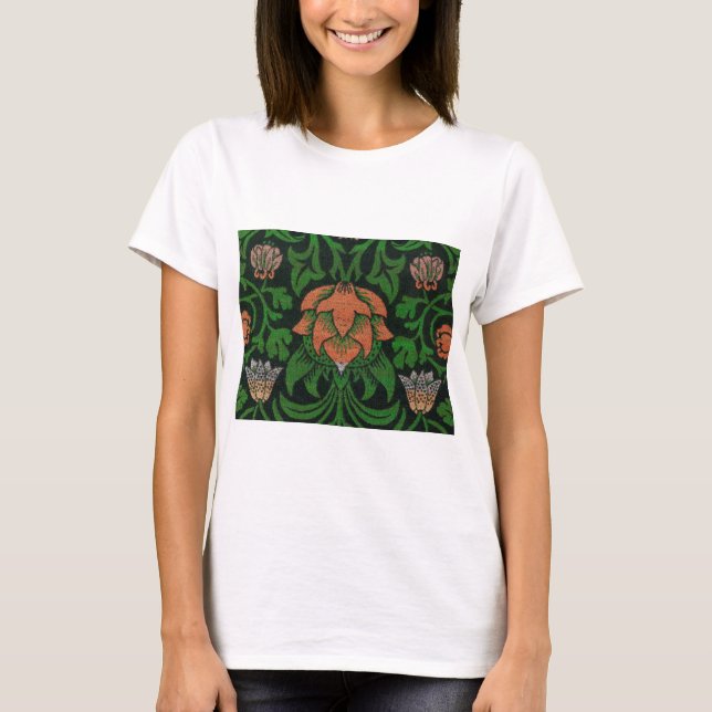 Violet und Columbine, William Morris T-Shirt (Vorderseite)