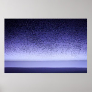 Violet wall poster