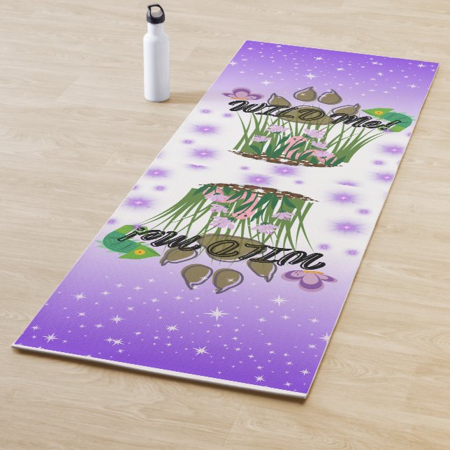 Violet Wild Me Yogamatte (Beispiel)