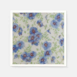 Violet Wildblume Cocktail Napkin Serviette