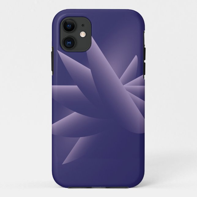 Violet Wings Case-Mate iPhone Hülle (Rückseite)