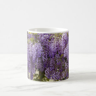Violet Wisteria Blume Kaffeetasse