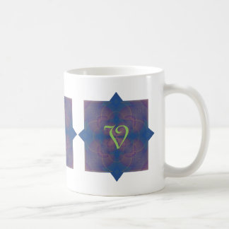 Violeta Kaleidoscope Mandala Kaffeetasse