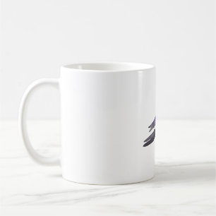 Violetgrüne Schwalbenarten Kunst Kaffeetasse