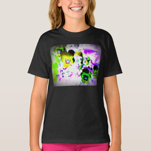 Violets Girls' T - Shirt (Vorderseite)