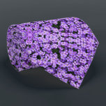 Violets Neck Tie Violet Blume Krawatte<br><div class="desc">Violett Blume Moderne Krawatte Violetten</div>