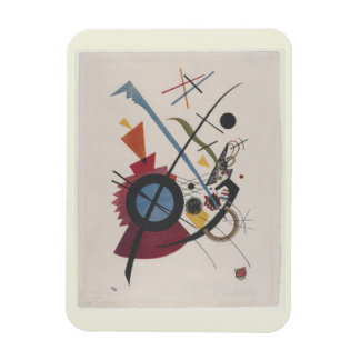 Violett (1923) von Wassily Kandinsky, Moderne Kuns Magnet