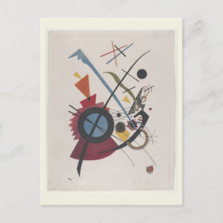 Violett (1923) von Wassily Kandinsky, Moderne Kuns Postkarte
