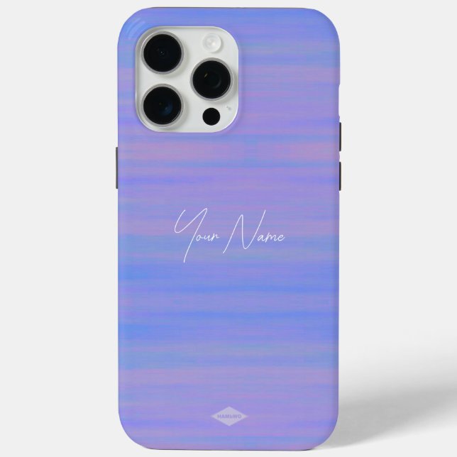 Violett Aquarellbild Handy Fall Case-Mate iPhone Hülle (Rückseite)