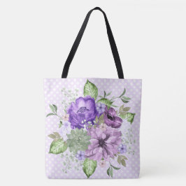Violett Aquarellfarben Bläserntasche