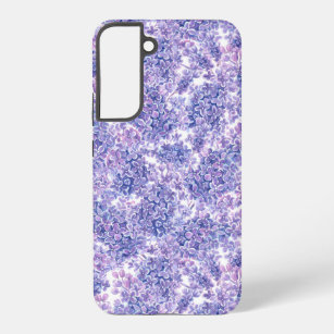 Violett Aquarelllila-Blume Samsung Galaxy Hülle