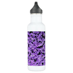 Violett-Blume Edelstahlflasche