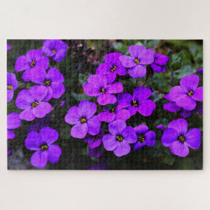 Violett-Blume Puzzle