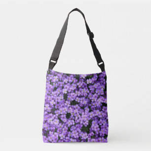 Violett-Blume Tragetaschen Mit Langen Trägern