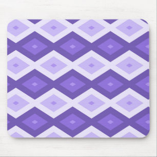 Violett-Diamantmuster Mousepad